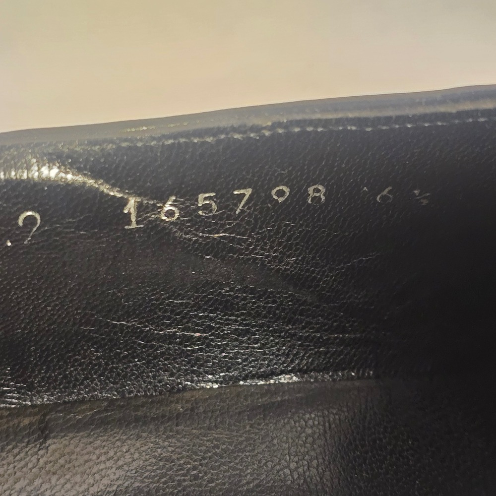 Stephane Kelian Paris Black Woven Leather Monk Strap Shoes Made in France 6.5 - Picture 3 of 14